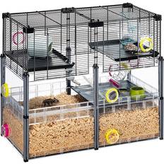 Multi Level Hamster Cage 72.5x37.5x62cm