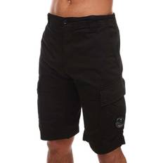 Men's Stretch Sateen Cargo Shorts -Black