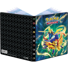 Ultrapro Sword & Shield 12.5 Crowned Sword Zacian & Crowned Shield Zamazenta 4 Pocket Portfolio for Pokémon