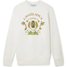 Casablanca Jumpers Casablanca Joyaux D'Afrique Tennis Club Sweatshirt - White