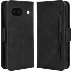 Google Pixel 8A Mobilfodral MTK Till Google Pixel 8a Plånboksfodral med korthållare Svart