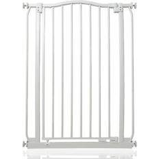 Safetots Baby gate guard curved top pressure fit tall gate white 71-80cm