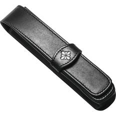 Diplomat Leather Black Single Pen Case