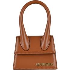 【送料関税込】Jacquemus - ハンドバッグ レザー ブラウン Jacquemus Le Bambino ショルダーバッグ L | ブラウン | FARFETCH JP