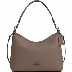 Coach Laurel Shoulder Bag - Pebbled Leather/Qb/Dark Stone