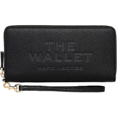 The Leather Continental Wallet - Black