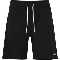 Elastane/Lycra/Spandex - Uomo Pigiama BOSS Unique Pyjama Shorts - Black