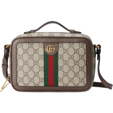 Ophidia Small Crossbody Bag - Beige/Ebony