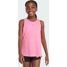 Adidas Girls Tank Tops Children's Clothing Adidas COLD PIGMENT TANK Magenta Pop