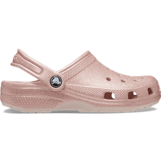 Rosa Pantoffeln Crocs Kid's Classic Glitter Clog - Quartz Glitter