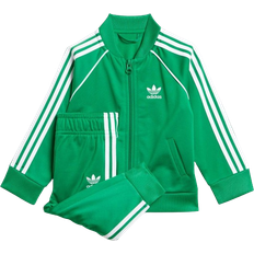 9-12M Tute Adidas Infant Adicolor SST Tracksuit - Green