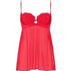 Underwire Negligées Ann Summers Honoured Babydoll - Red