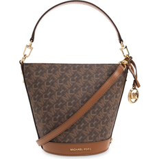 Bucket Bags Michael Kors Townsend Small Empire Signature Logo Crossbody Bag - Brown/Luggage