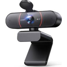 4K Webcam for PC, 4K UHD Sony Sensor, TOF Auto Focus, Dual AI Noise-Cancelling Mics, Auto Light Correction, 66FOV, Plug&Play Webcam with Privacy Cover