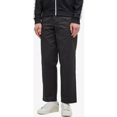 Fred Perry Hombre Pantalones & Shorts Fred Perry Men's Herringbone Utility Trousers - Anchor Grey