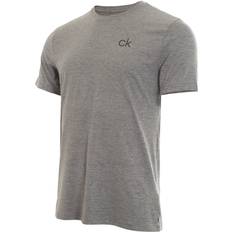 Men - Silver Clothing Calvin Klein Silver, XL Golf Mens Newport T-shirt Crew Neck T-Shirt T Shirt Tee Top