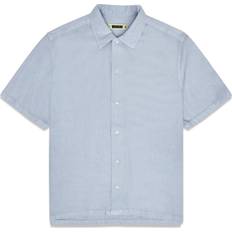 Woodbird Skjorter Woodbird Banks Tencel Skjorte, Light Blue