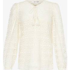 Frame Kjoler Frame Lace cotton minidress beige