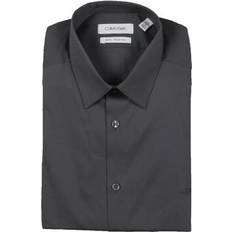 Calvin Klein Elastane/Lycra/Spandex Tops Calvin Klein Mens Slim Fit Button-Down Dress Shirt