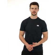 Weekend Offender T-shirts Weekend Offender Mens Bridgetown Logo T-Shirt in Navy Cotton