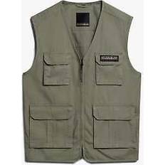 Napapijri Vests Napapijri colden vest green lichen