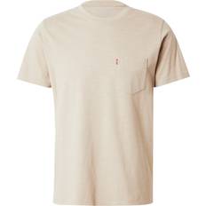 Levi's Short Sleeve Pocket T-Shirt Beige, Beige, Xl, Men