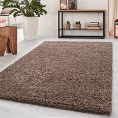 Abaseen Abaseen Mocha Shaggy Touch Thick Brown 160x230