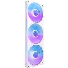 White rgb fans NZXT F360 RGB Core White 120mm