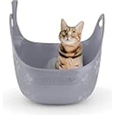 Kattlåda Grå
