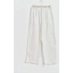 Vita Byxor Gina Tricot Tall linen trousers