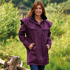 Champion Women Coats Champion Women’s Windsor Three-Quarter Length Waterproof Coat – Plum-16