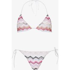 Multicoloured Bikini Sets Missoni Crochet Zigzag Bikini multi