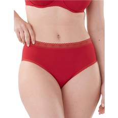 Red Knickers MAISON LEJABY La Petite Full Brief