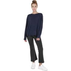 Crown of edinburgh cashmere women's premium cashmere oversize boatneck sweater