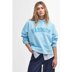 Barbour Damen Pullover Barbour Ella Womens Sweatshirt Blue & White