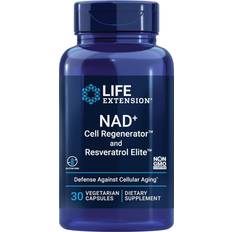 Life Extension NAD+ Cell Regenerator And Resveratrol Elite 30 Stk.