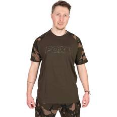 Fox 3XL T-shirts Fox Fox Fishing T-Shirt Khaki/Camo Outline T-Shirt