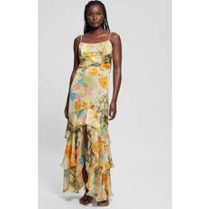 Guess Long Dresses Guess Eco Vicky Maxi Yellow