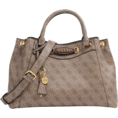 Guess Emera 4g Logo Handbag - Beige