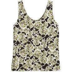 Anne Klein Tank Tops Anne Klein Reversible Print Scoop Neck Tank