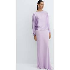 Capas y Ponchos Mango Women's Satin Cape Lilac XS-S