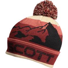 Scott Klær Scott Beanie Team PAK-3 Amaranth Red/Cream Beige