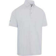 Grey - Sportswear Garment Polo Shirts Callaway Classic Ventilated Classic Jacquard Polo Shirt - Gray Dawn