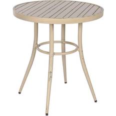 Aluminium Outdoor Side Tables Garden & Outdoor Furniture Home ESPRIT S3056628 White Outdoor Side Table