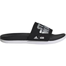 Adidas Kid's Star Wars Adilette Comfort Slides - Core Black/Silver Metallic/Cloud White