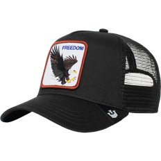 The Freedom Eagle Trucker Cap - Black