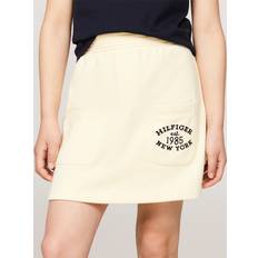 Tommy Hilfiger Röcke Tommy Hilfiger Monotype Mini Sweat Skirt LEMON ZEST