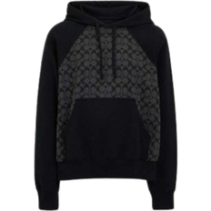 Coach Tops Coach Signature Hoodie - Charcoal Signature