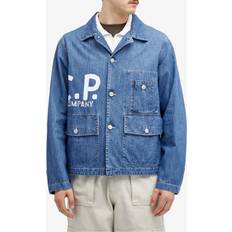 C.P. Company Herr Jackor C.P. Company Men's Outerwear Jacket In Blu Stone Bleach