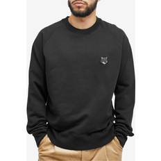 Maison Kitsuné Herre Sweatere Maison Kitsuné Sweatshirt Black